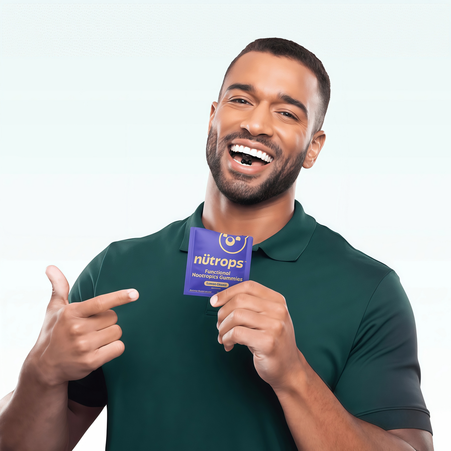 Grüns Nutrops Nootropics Mushroom Gummies for Brain Health